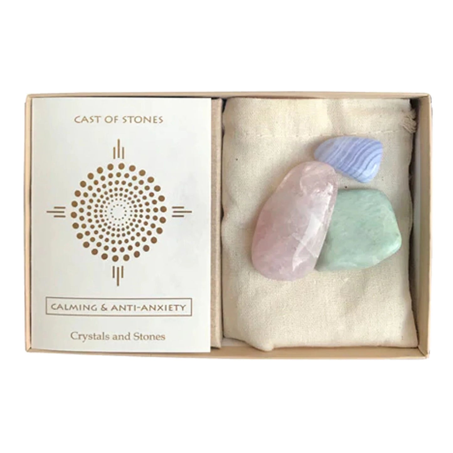 Calming & Anti-Anxiety Healing Stones | Crystal Set
