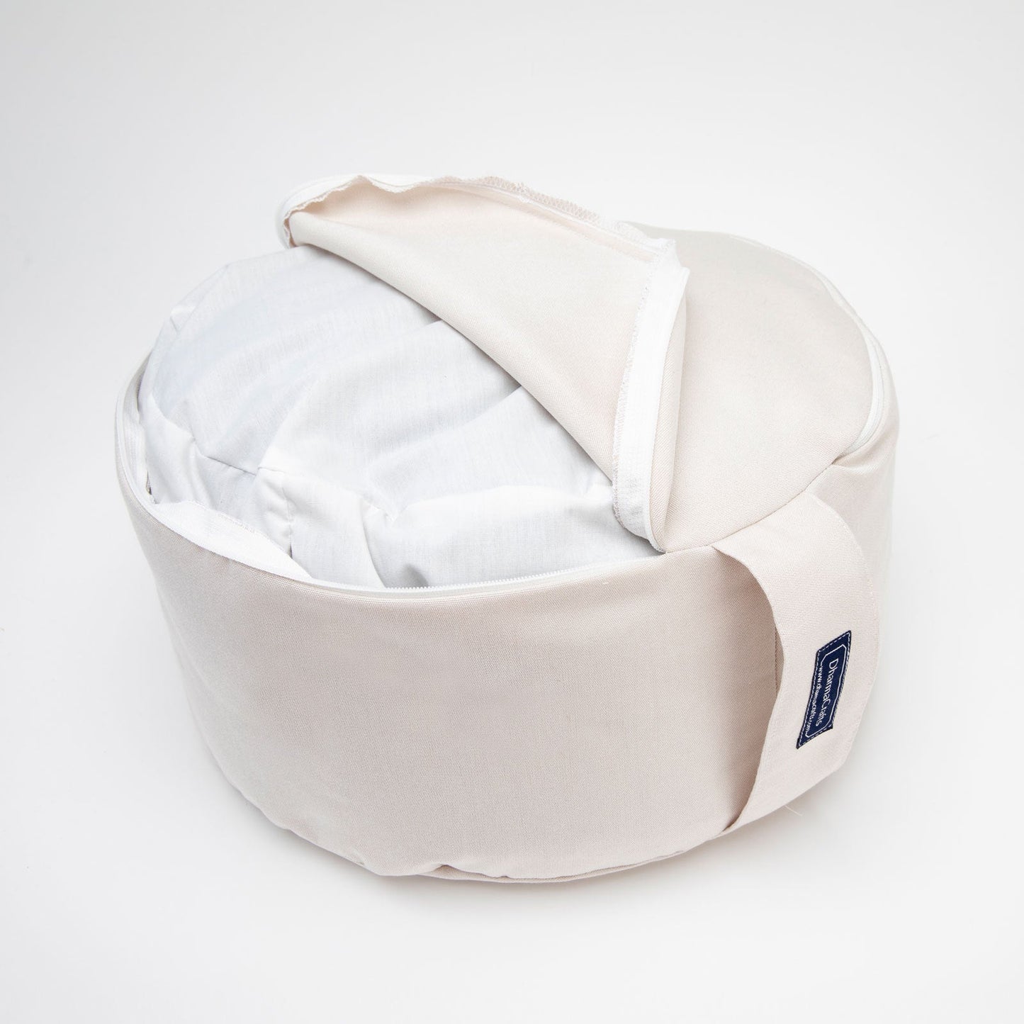 Sunbrella® Outdoor Buckwheat Hull Zafu - COVER ONLY