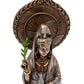 Bronze Kuan Yin Statue with Willow Branch