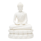 Porcelain Meditating Buddha Statue