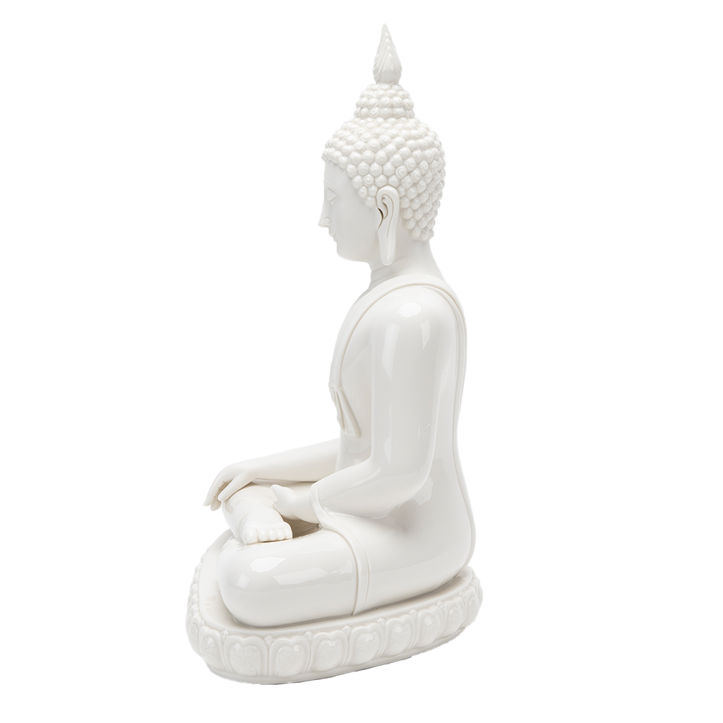 Porcelain Thai Buddha Statue