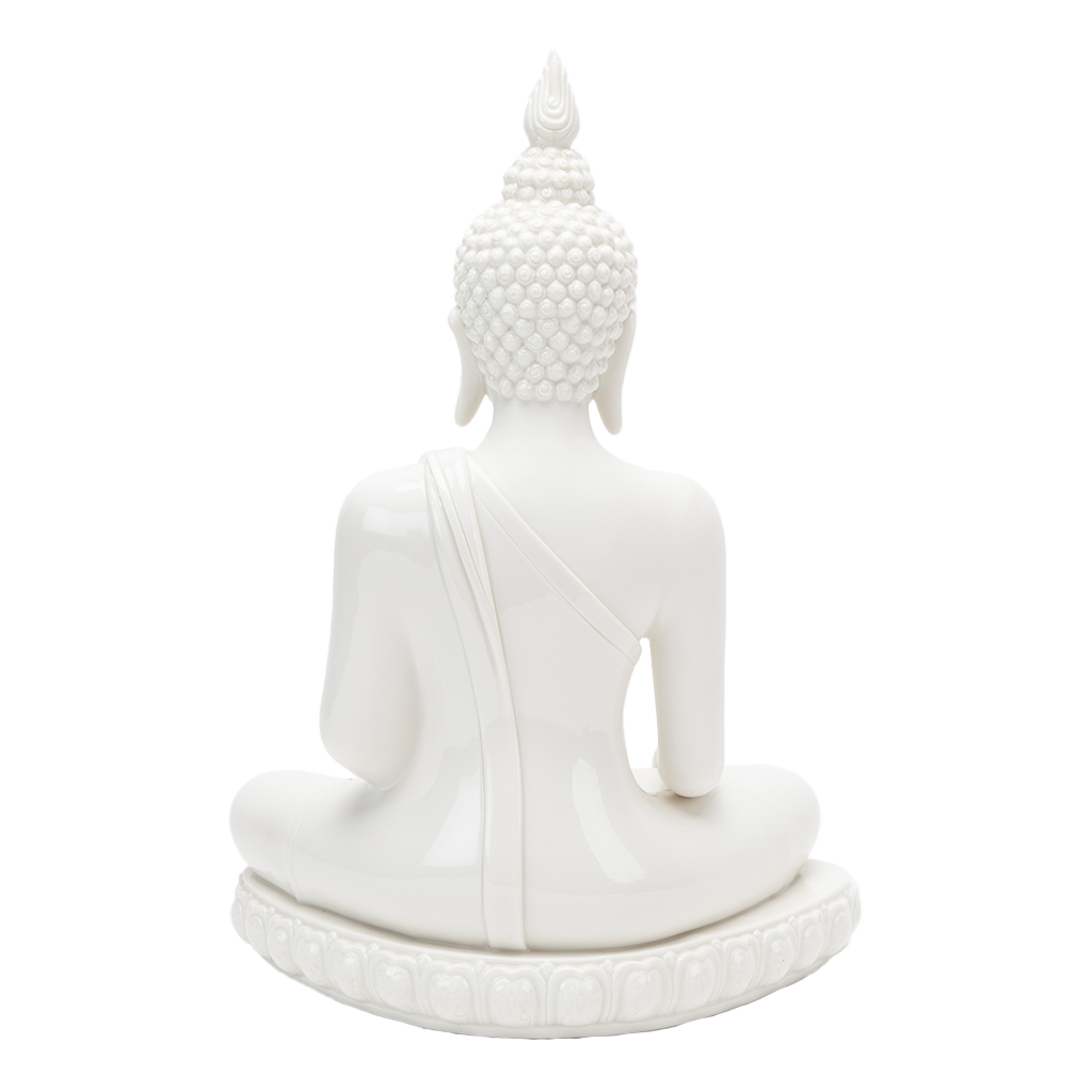 Porcelain Thai Buddha Statue