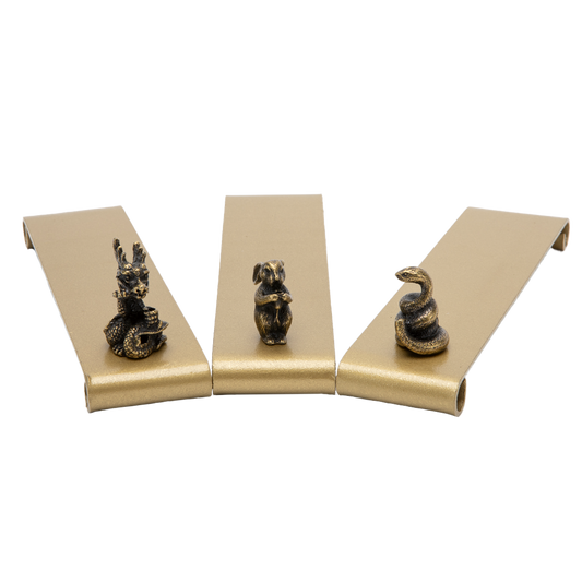 Animal Metal Incense Holder with Base