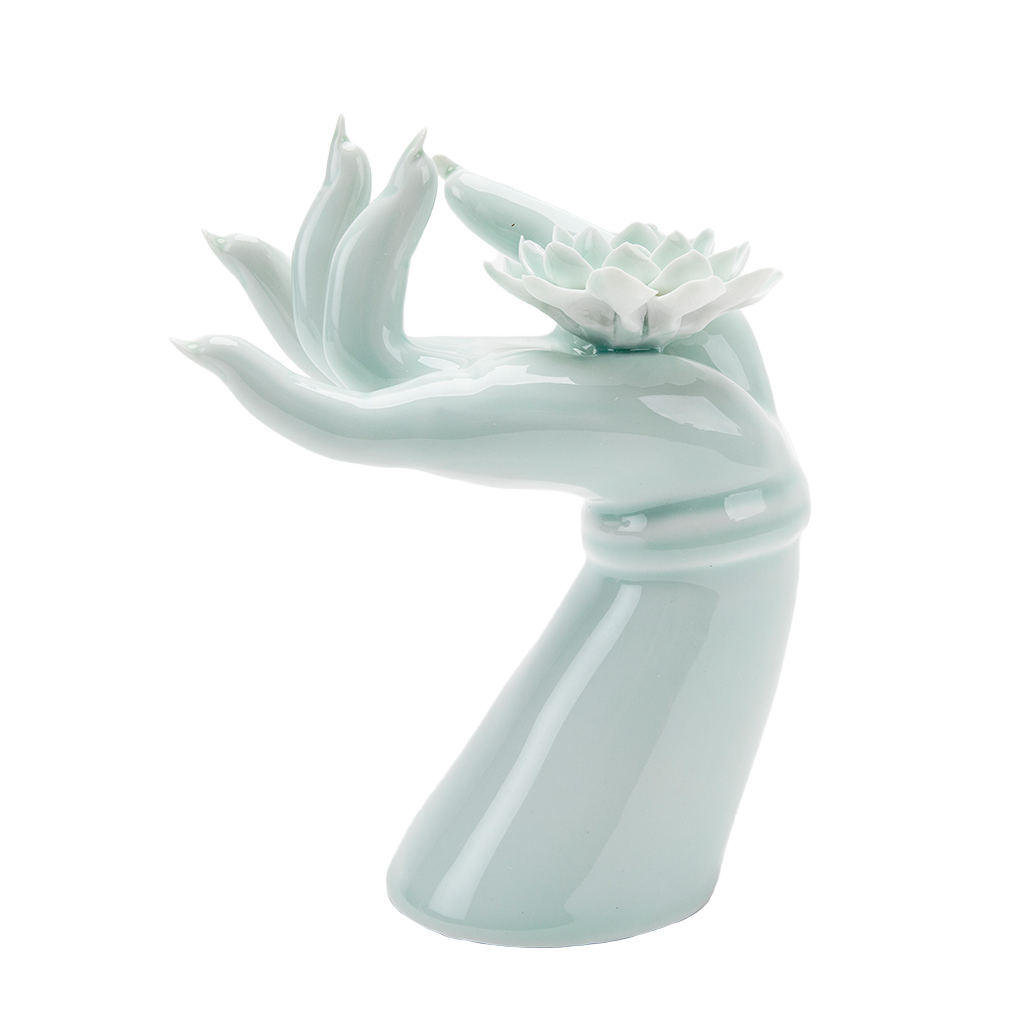 Kuan Yin's Hand Incense Holder