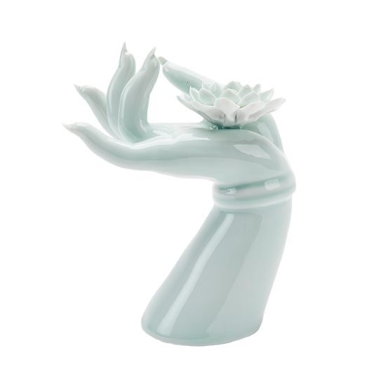 Kuan Yin's Hand Incense Holder