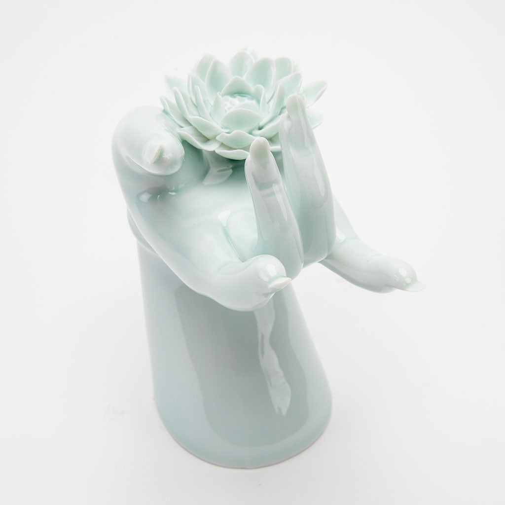 Kuan Yin's Hand Incense Holder