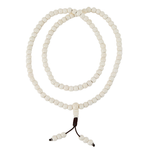Simple Tibetan Yak Bone Prayer Beads