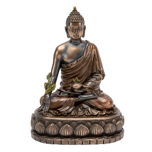 Small Bronze Medicine Buddha Statue