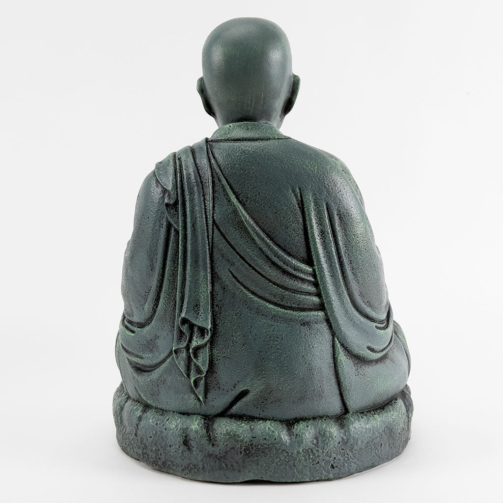 Buddhist Garden Statue: Monk with Bowl