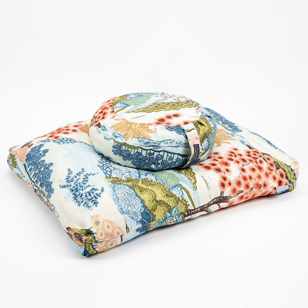 Sakura Valley Zafu Zabuton Set