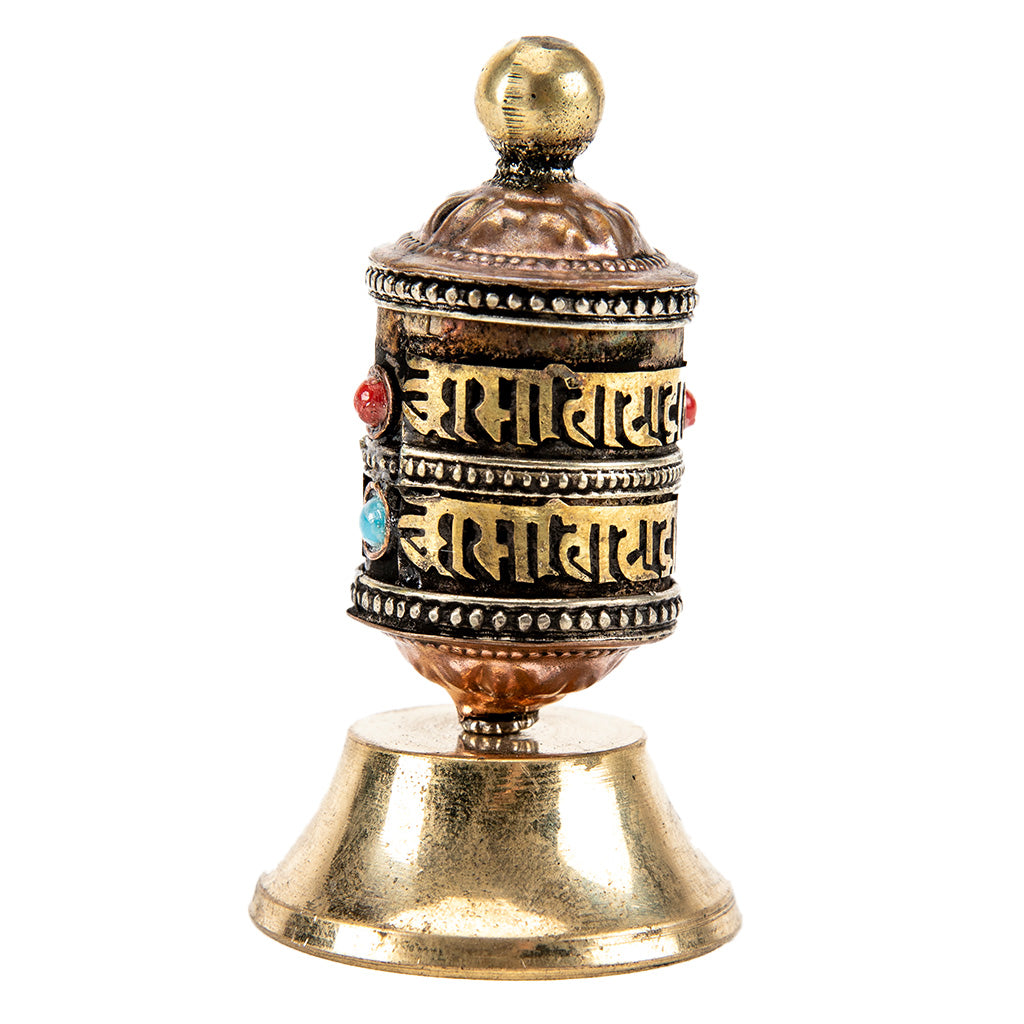 Miniature Standing Prayer Wheel