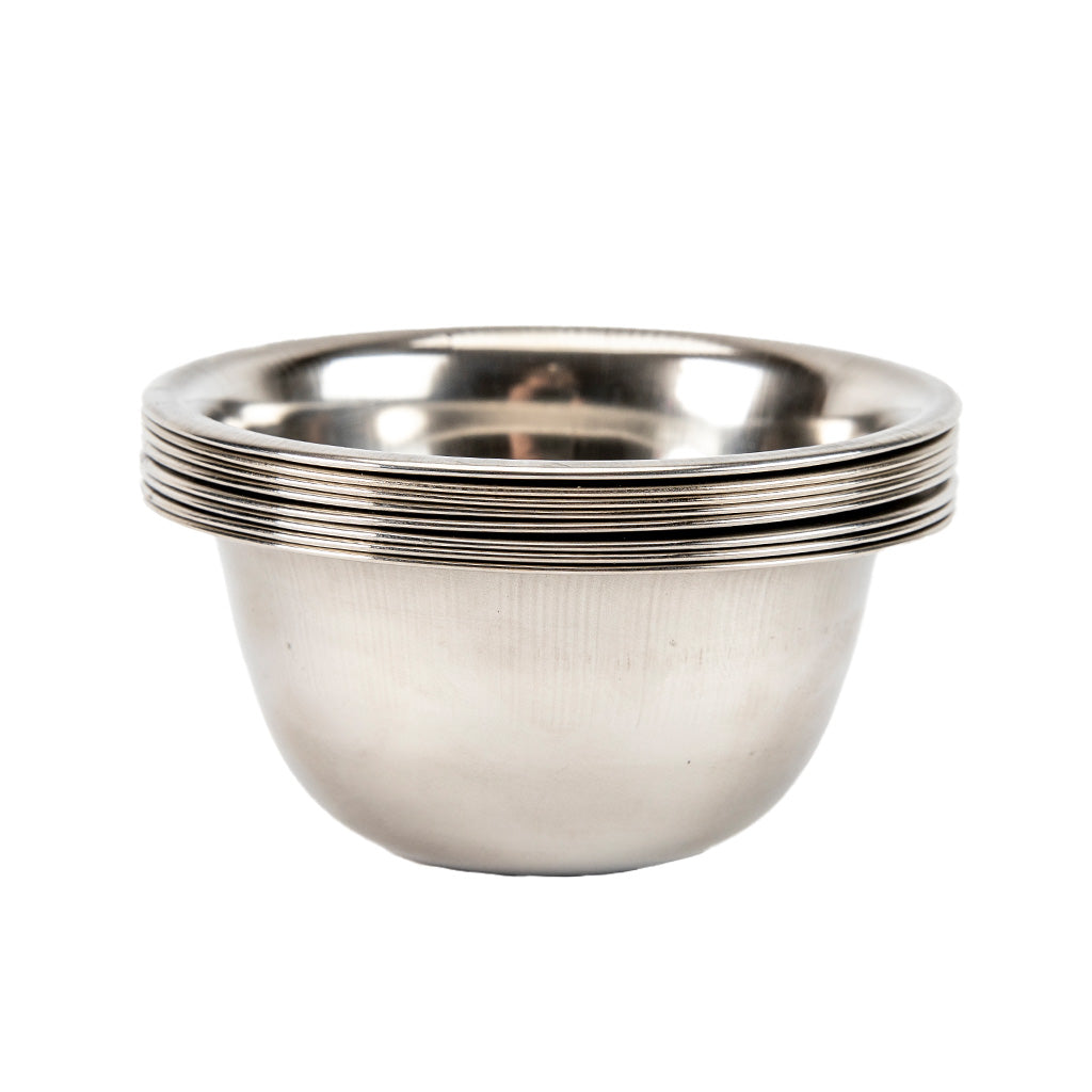 Set of 7 Steel Buddhist Offering Bowls