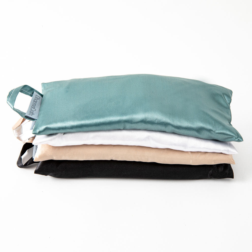 Silk Yoga Eye Pillow in Beige