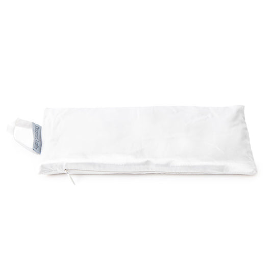 Silk Yoga Eye Pillow in White