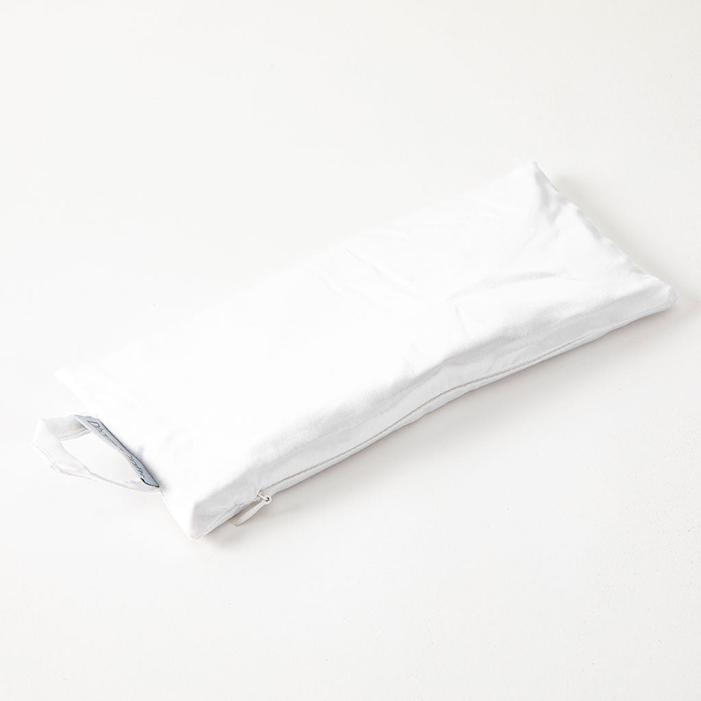 Silk Yoga Eye Pillow in White