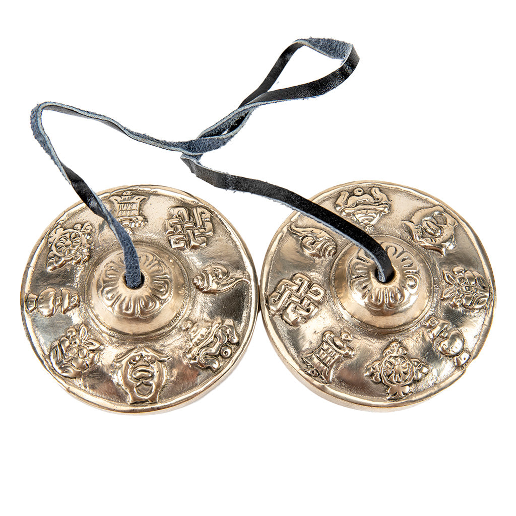 Auspicious Symbols Tingsha Bells