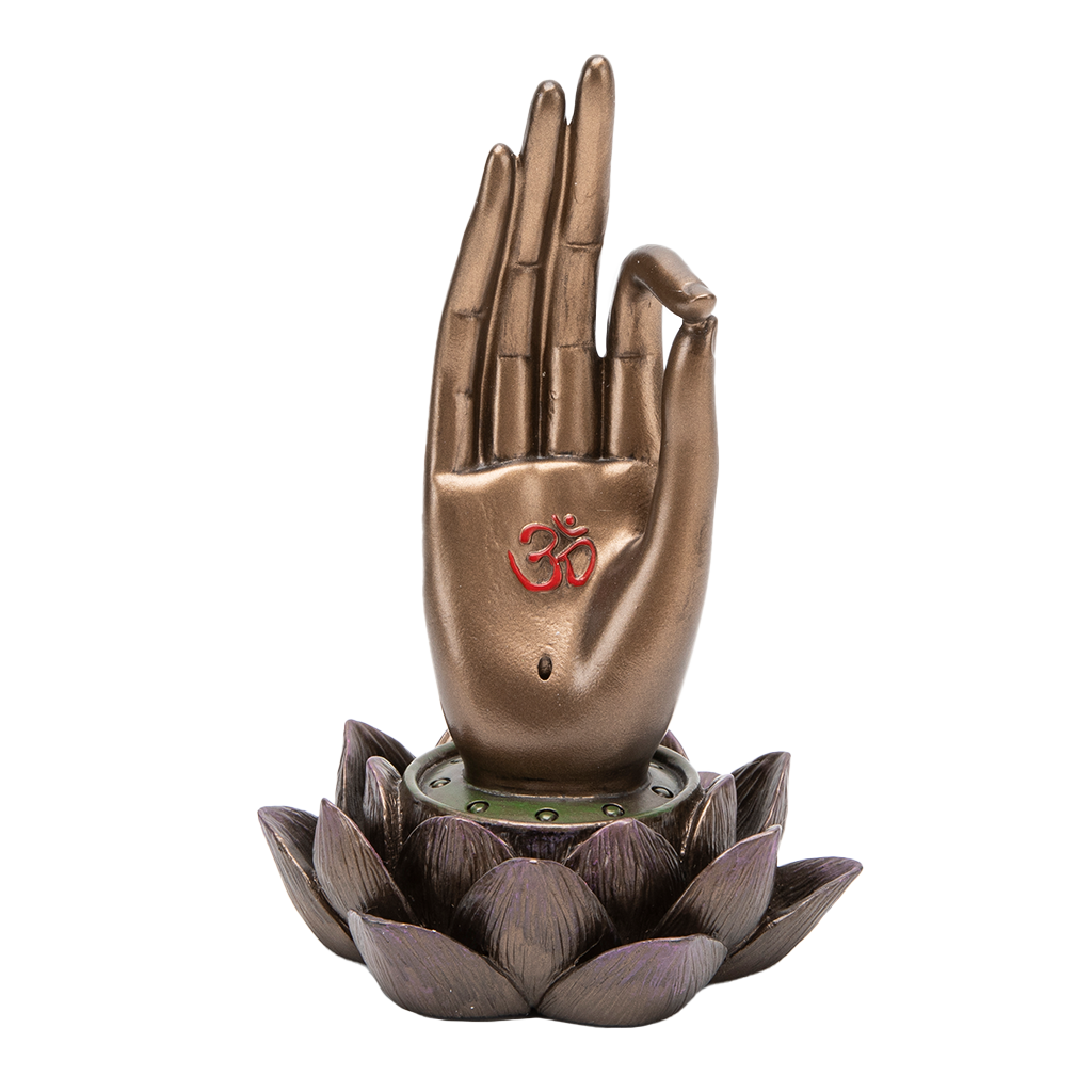 Vitarka Mudra Om Incense Holder