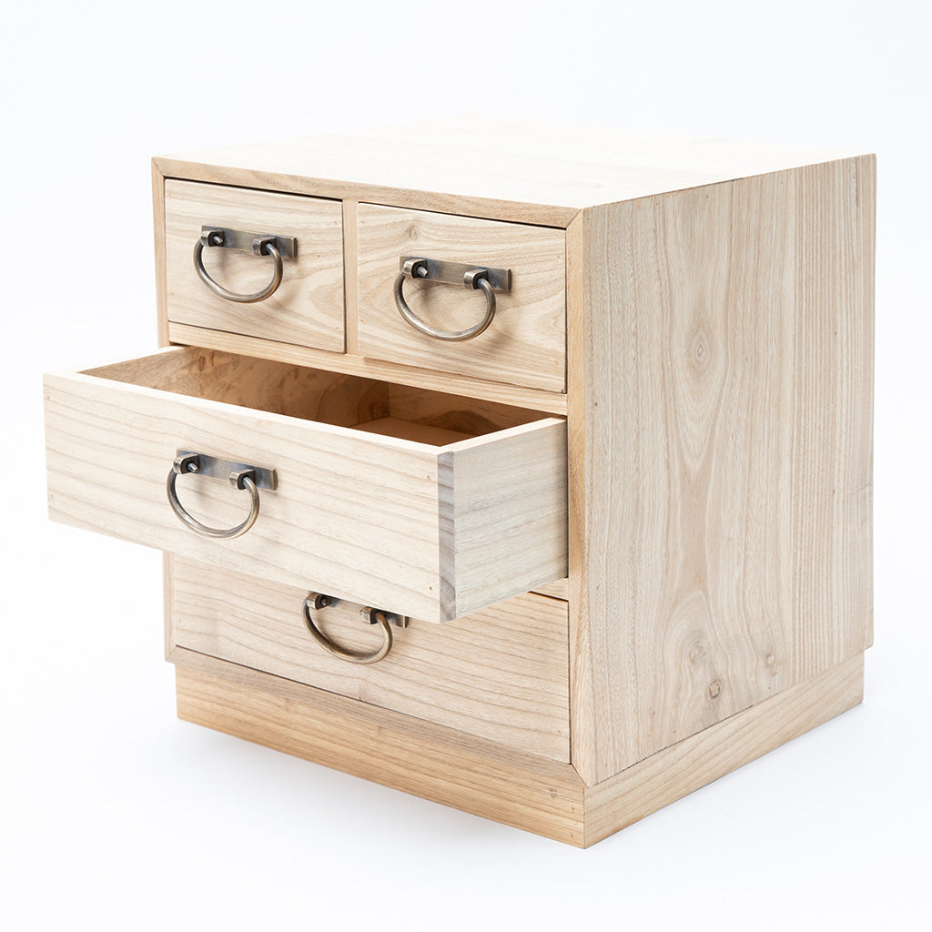 Four Drawer Japanese Tansu