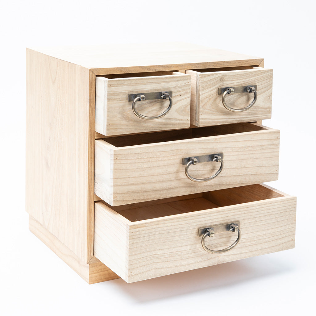 Four Drawer Japanese Tansu
