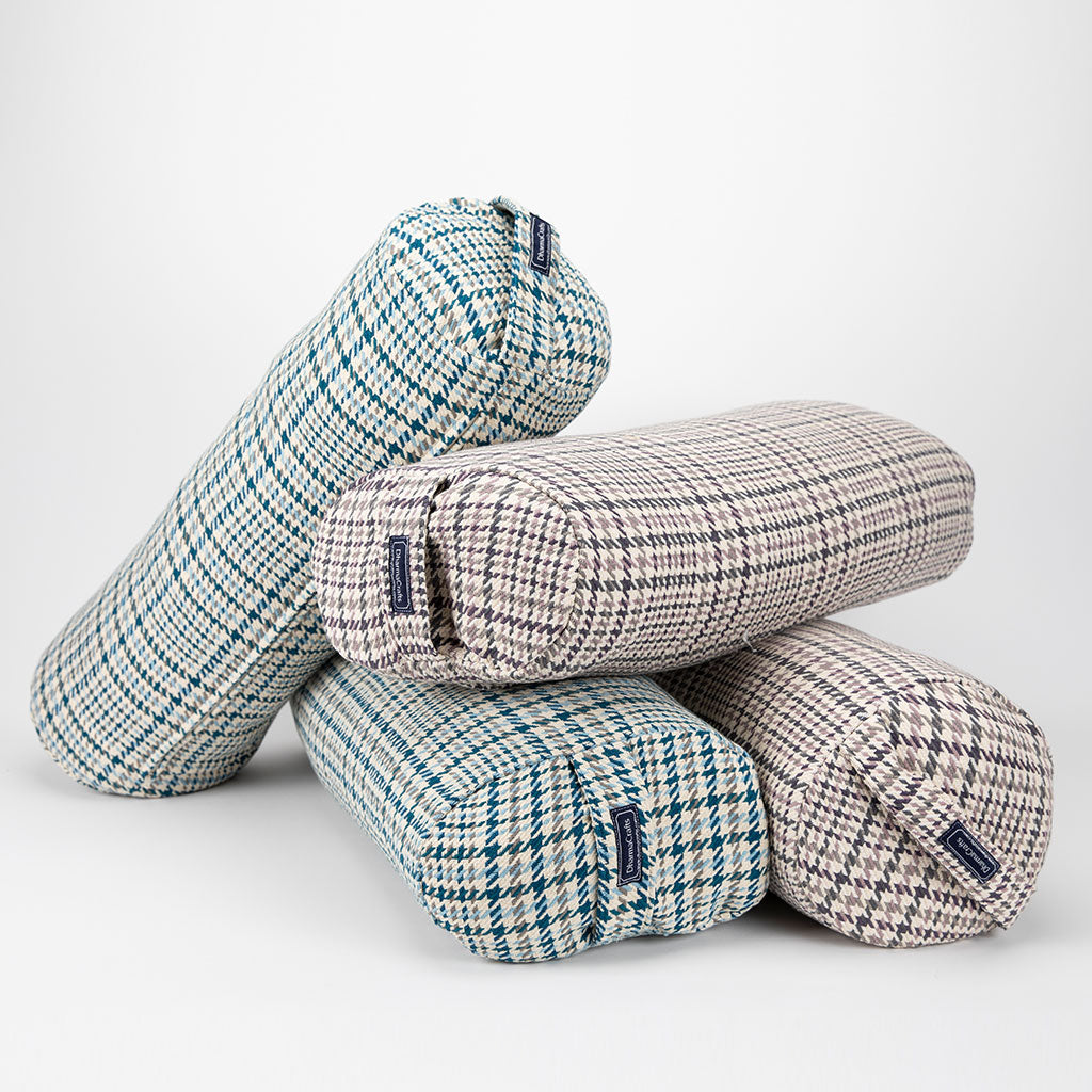 Houndstooth Plaid Bolster