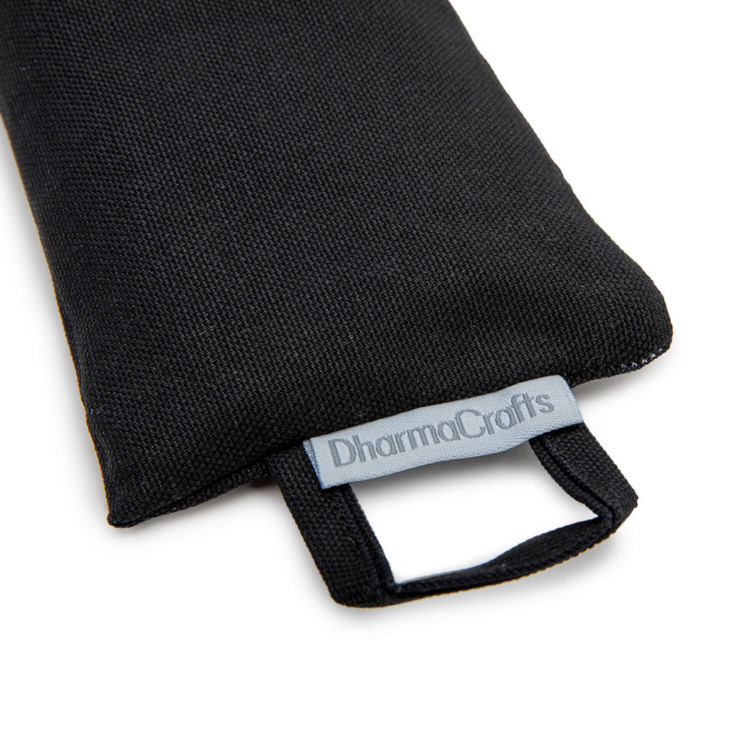 DharmaCrafts Weighted Eye Pillow in Black