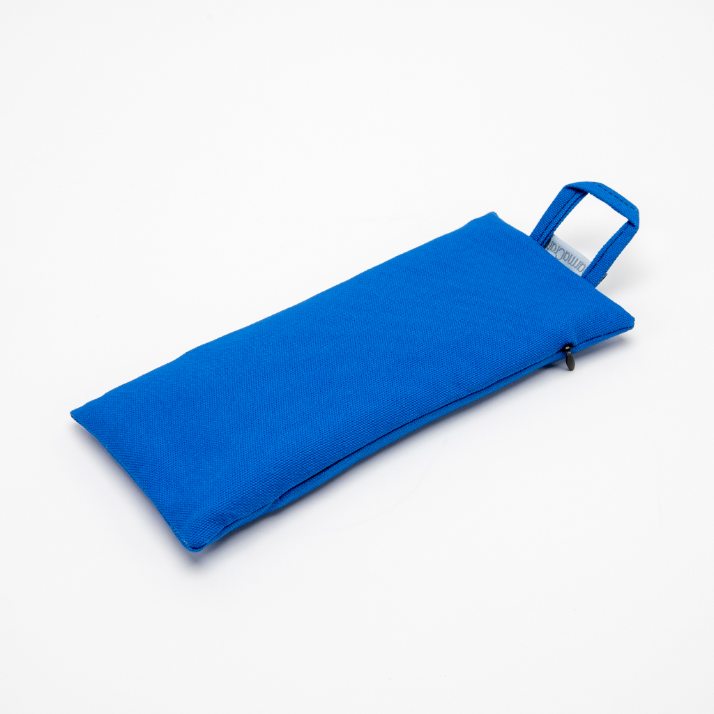 DharmaCrafts Weighted Eye Pillow in Bright Blue