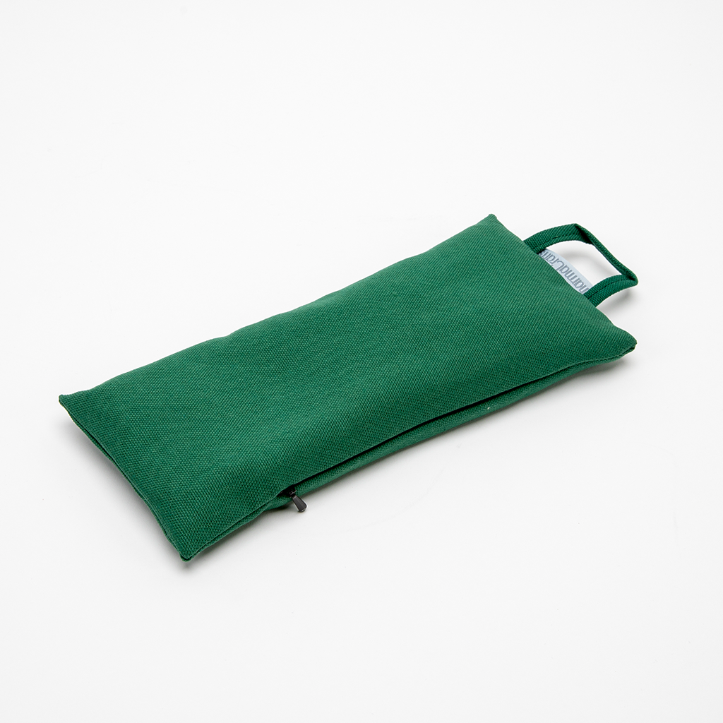 DharmaCrafts Weighted Eye Pillow in Forest Green