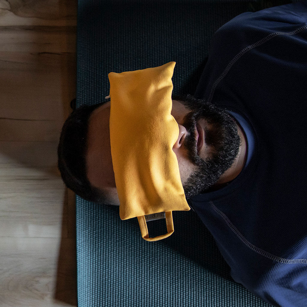 Studio Eye Pillow in Brown