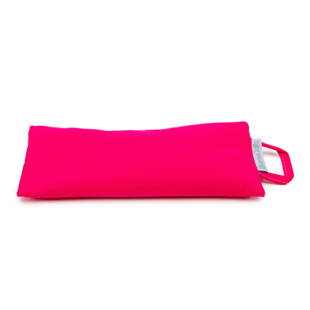 DharmaCrafts Weighted Eye Pillow in Bright Pink