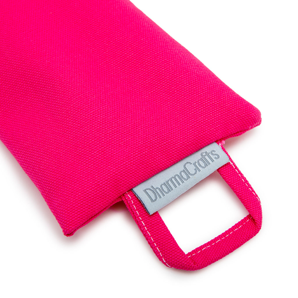 DharmaCrafts Weighted Eye Pillow in Bright Pink