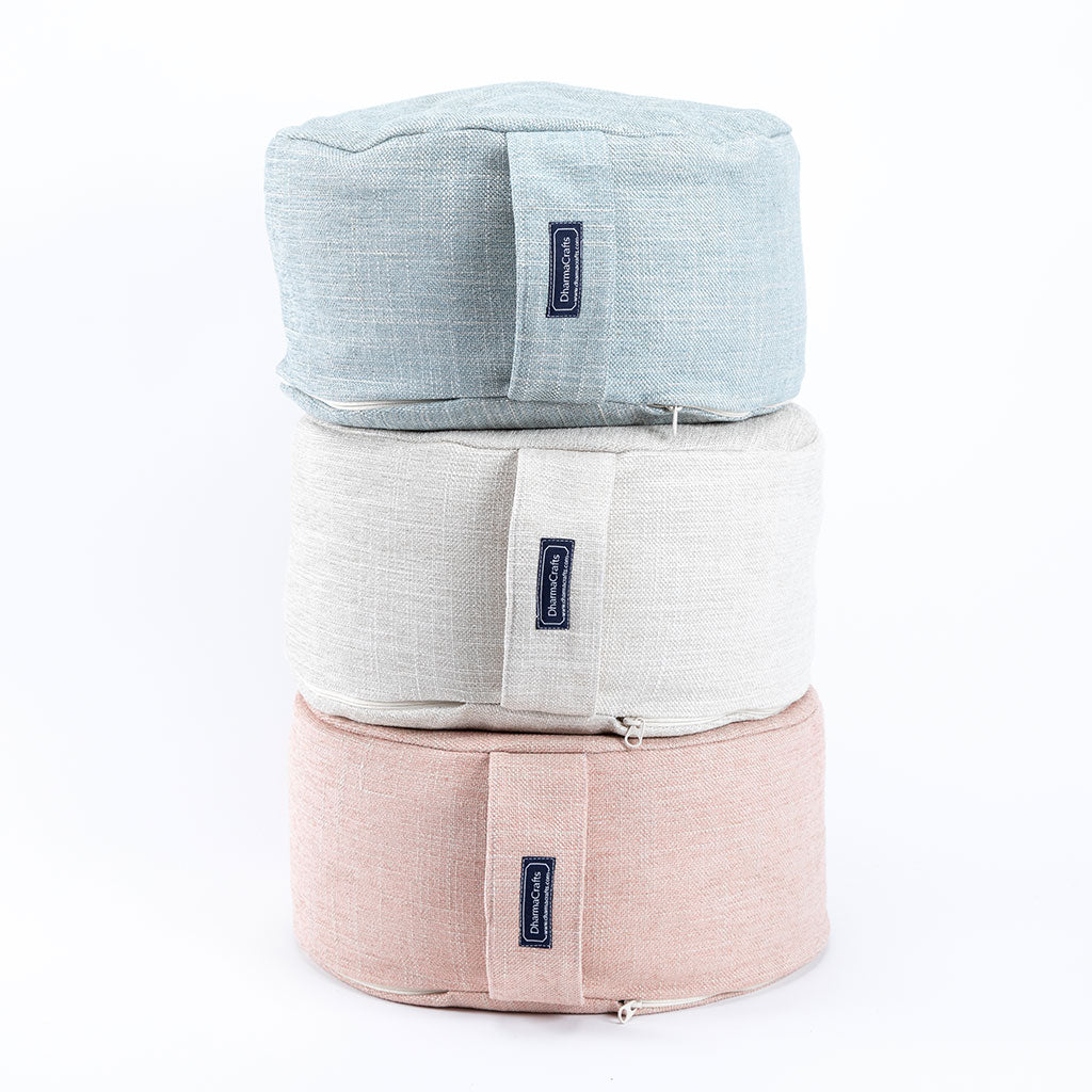 Luxe Woven Buckwheat Hull Zafu
