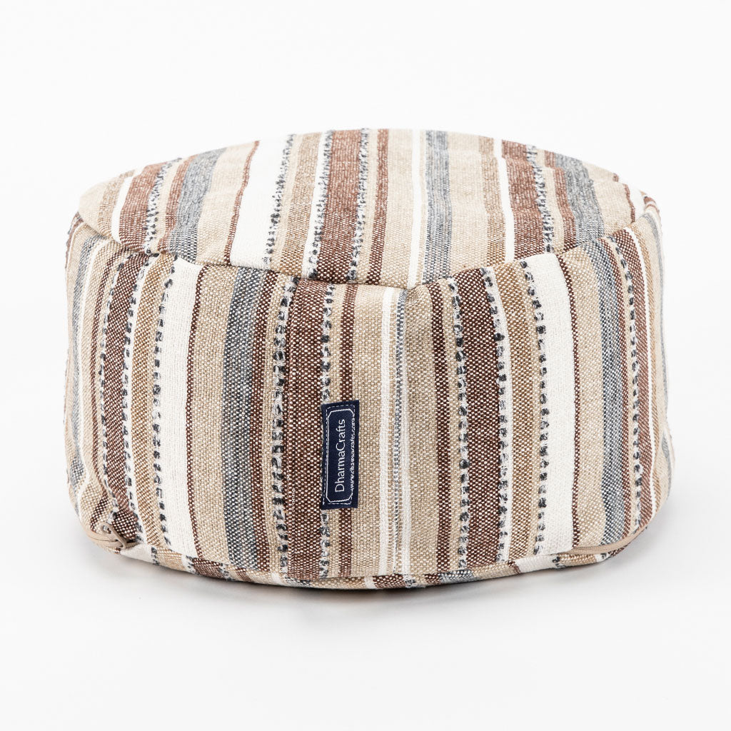 Mineral Stripe Buckwheat Hull Zafu