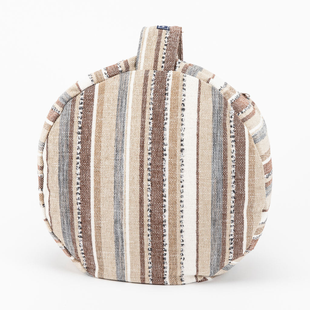Mineral Stripe Buckwheat Hull Zafu
