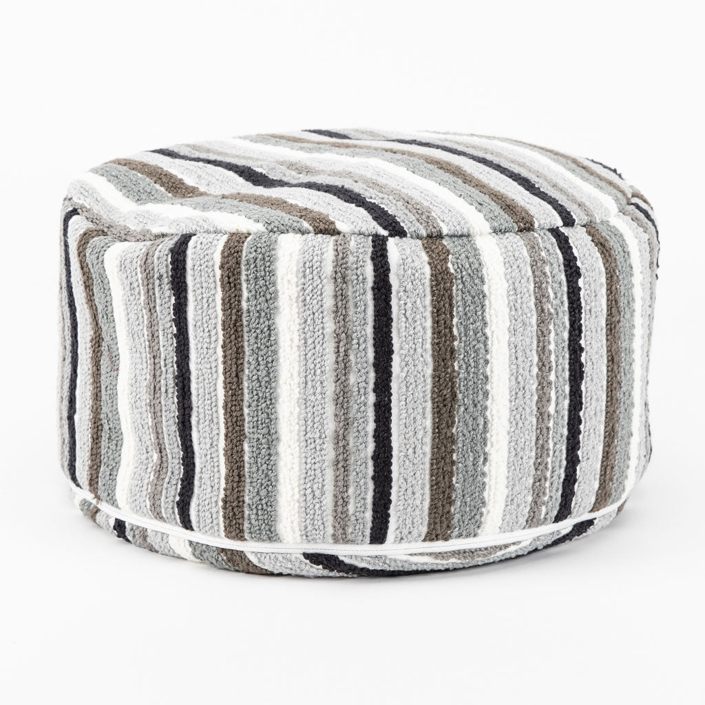 Textured Stripe Buckwheat Hull Zafu - COVER ONLY
