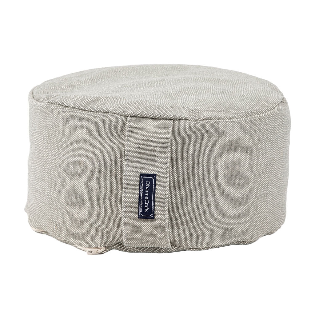 Storm Gray Buckwheat Hull Zafu - COVER ONLY