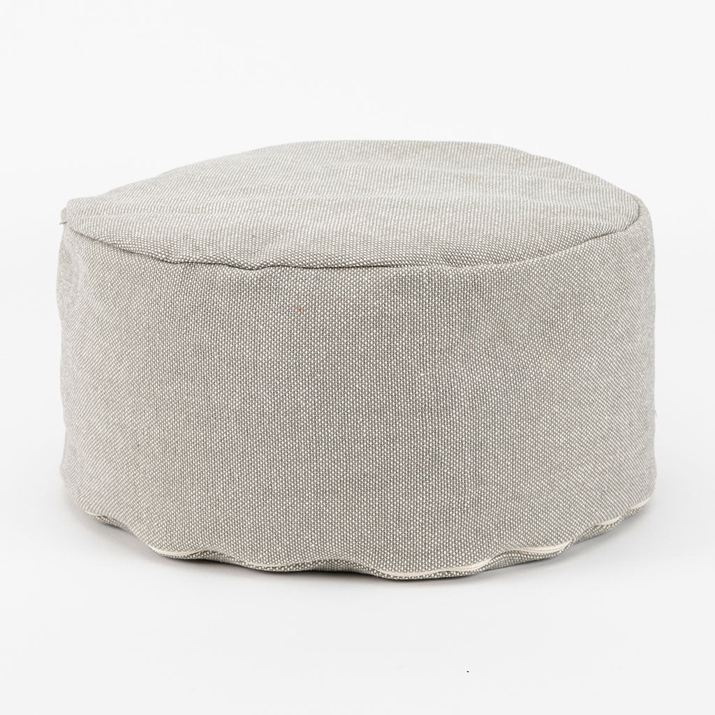 Storm Gray Buckwheat Hull Zafu - COVER ONLY