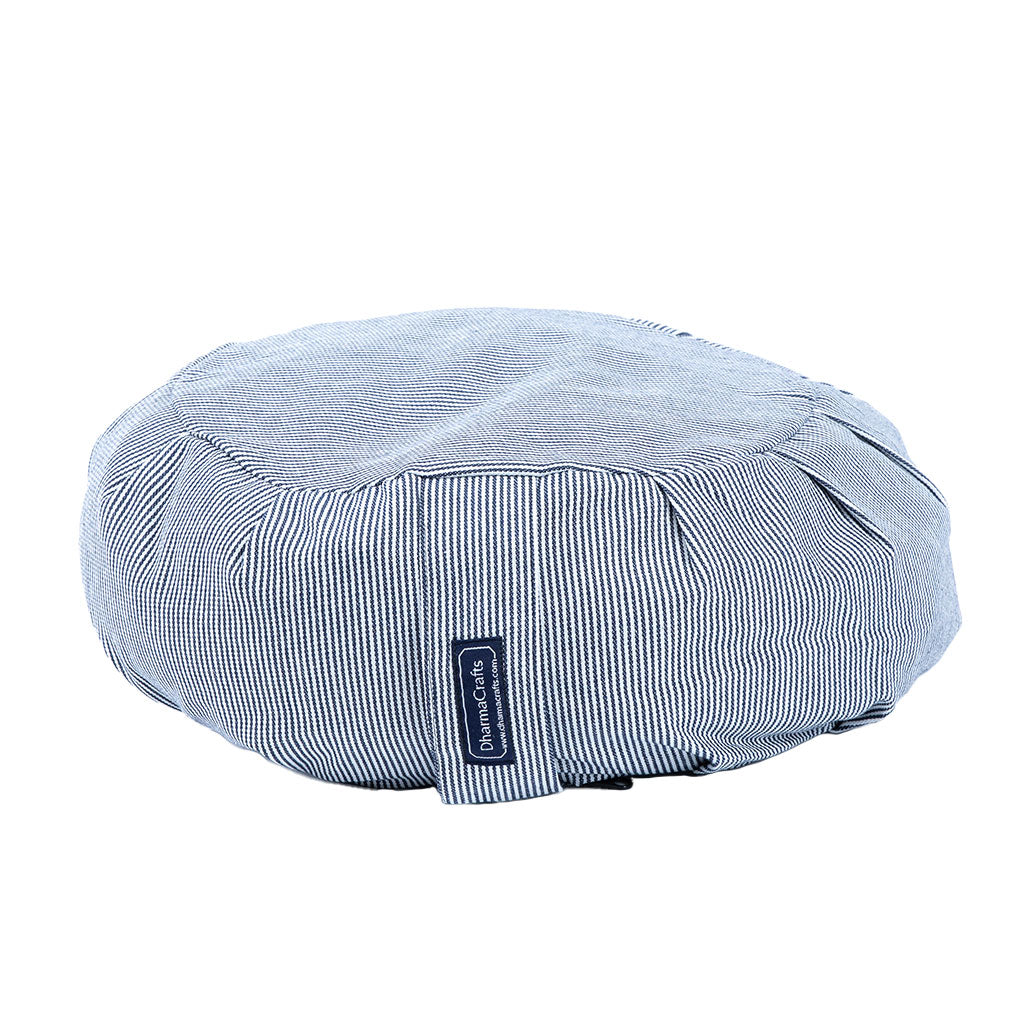 Denim Buckwheat Hull Zafu
