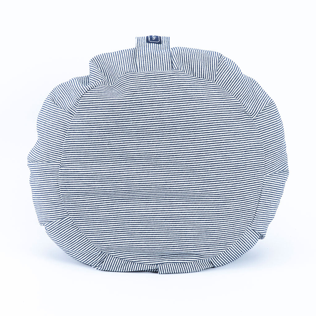 Denim Buckwheat Hull Zafu - COVER ONLY
