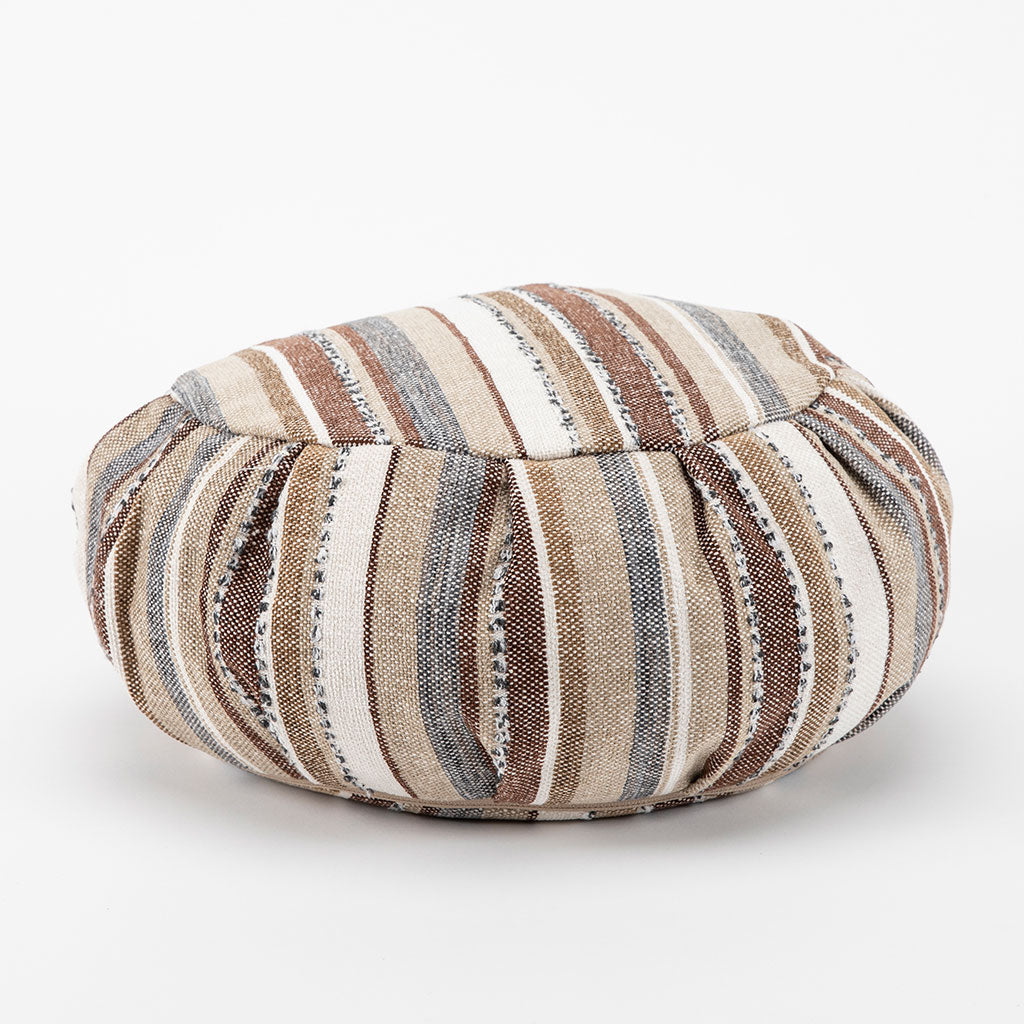 Mineral Stripe Buckwheat Hull Zafu