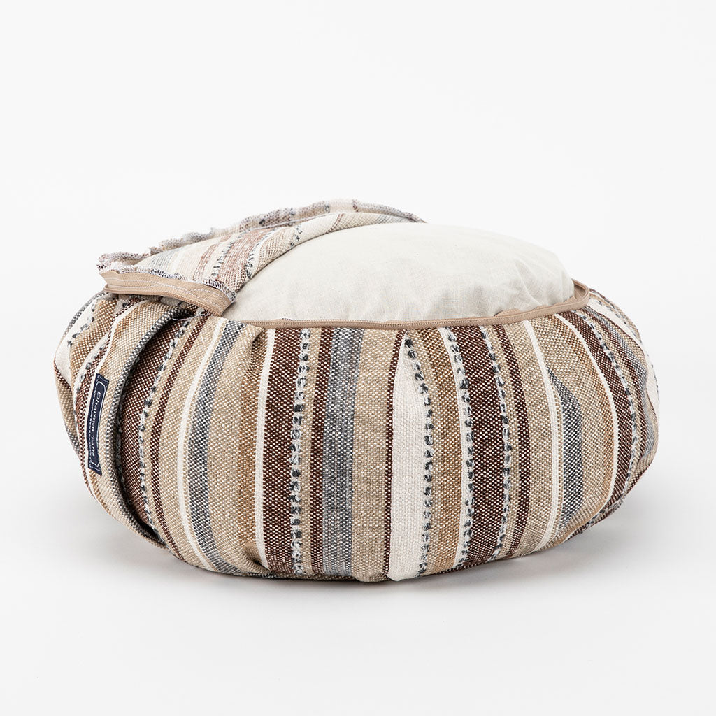 Mineral Stripe Buckwheat Hull Zafu