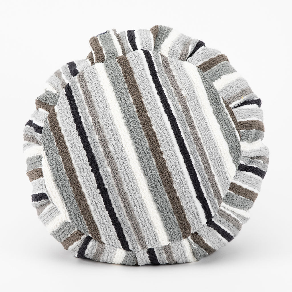 Textured Stripe Buckwheat Hull Zafu - COVER ONLY