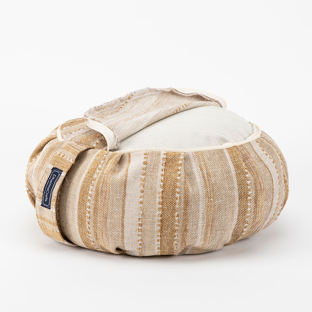 Mineral Stripe Buckwheat Hull Zafu