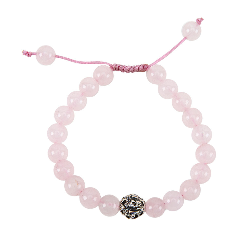 Mantra Rose Quartz Mala Bracelet