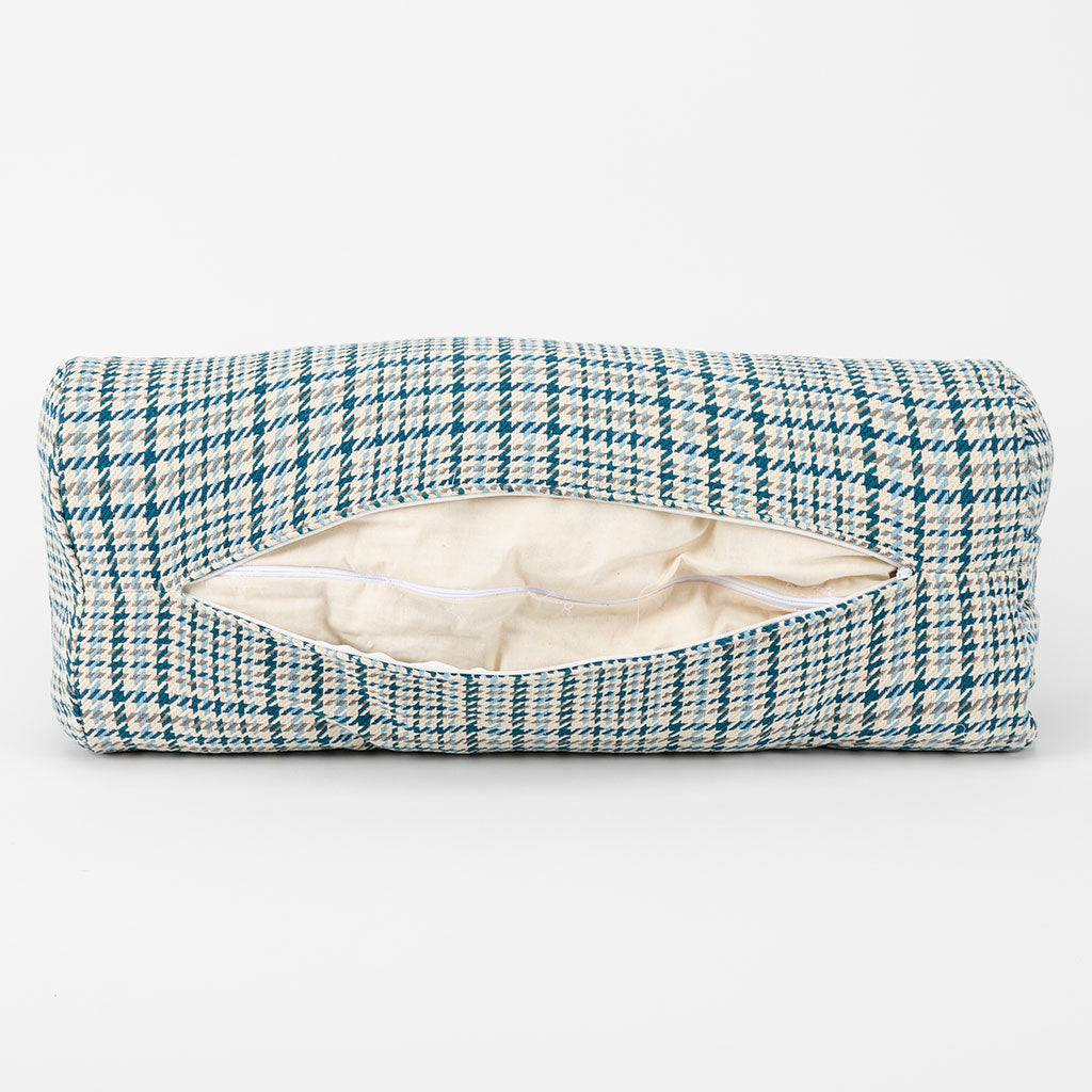 Houndstooth Plaid Bolster