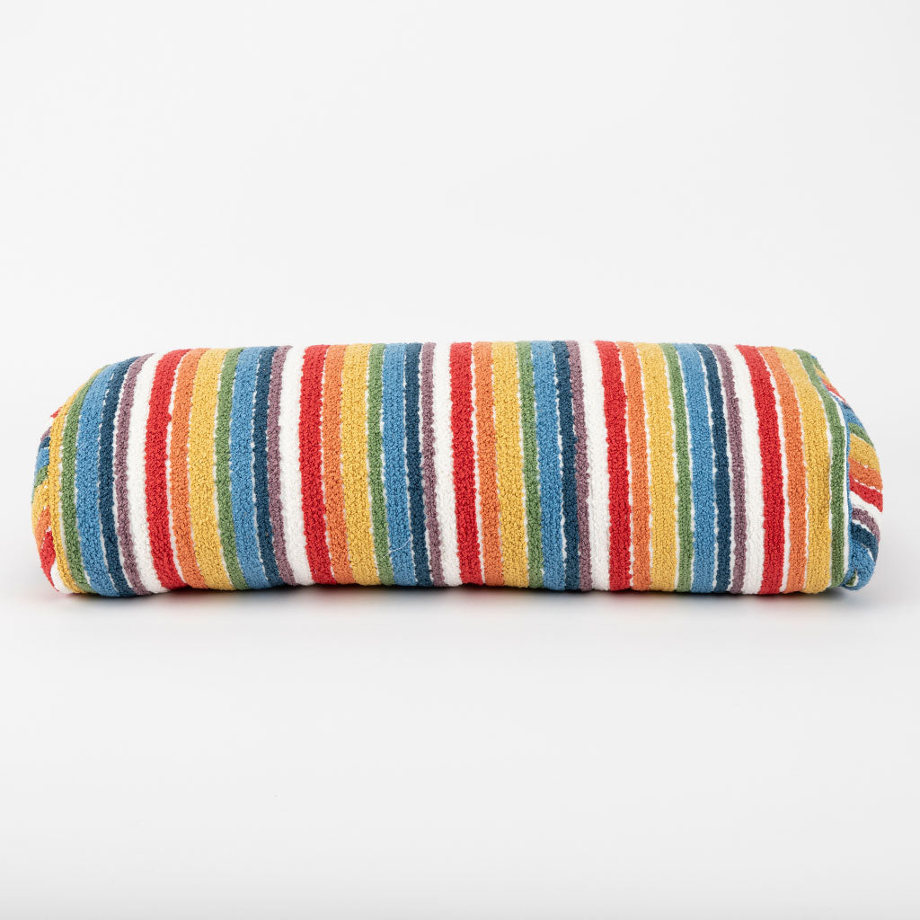 Textured Stripe Bolster