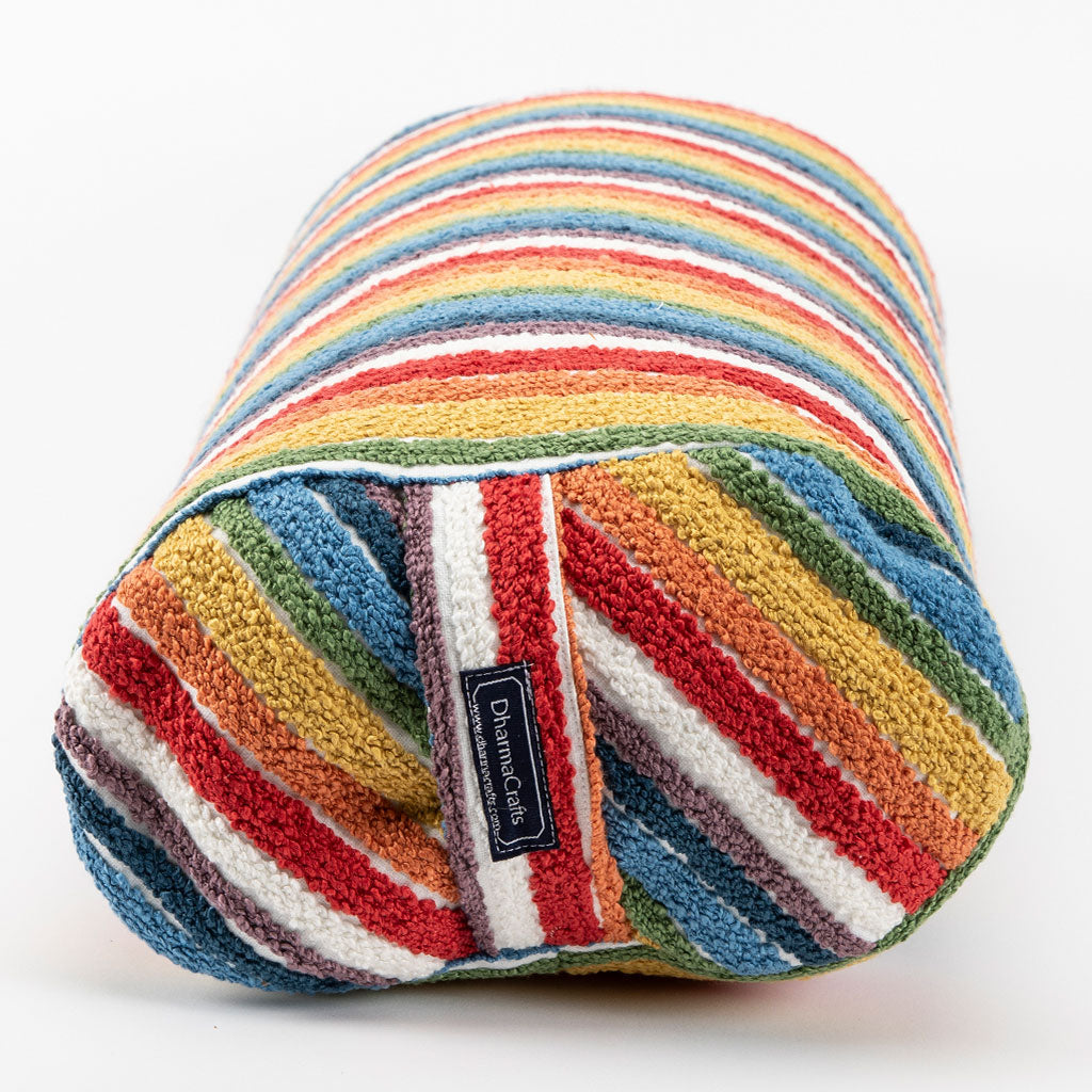 Textured Stripe Bolster