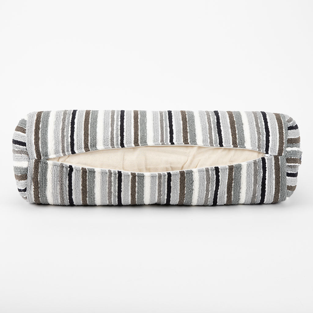 Textured Stripe Bolster
