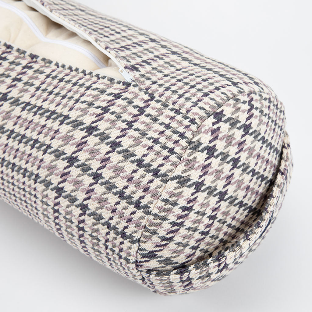 Houndstooth Plaid Bolster