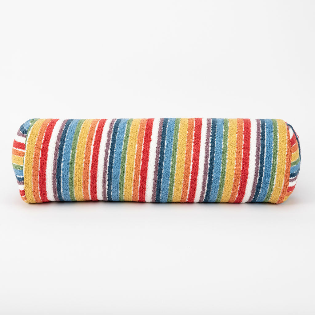 Textured Stripe Bolster