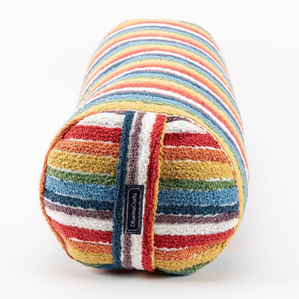 Textured Stripe Bolster